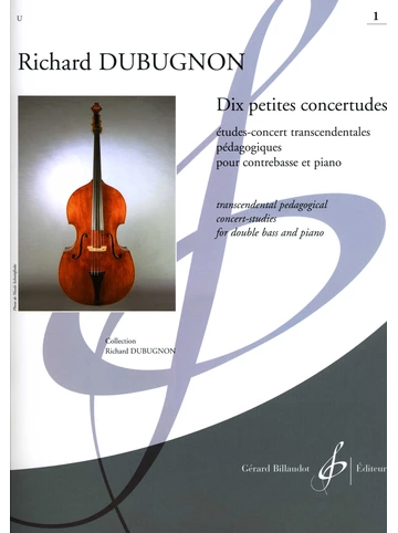 Dix Petites Concertudes volume 1. Études-concert transcendentales pédagogiques Visual